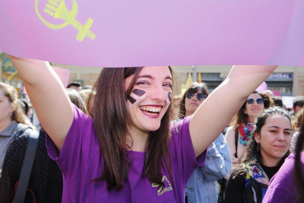 Movilización feminista en Alicante