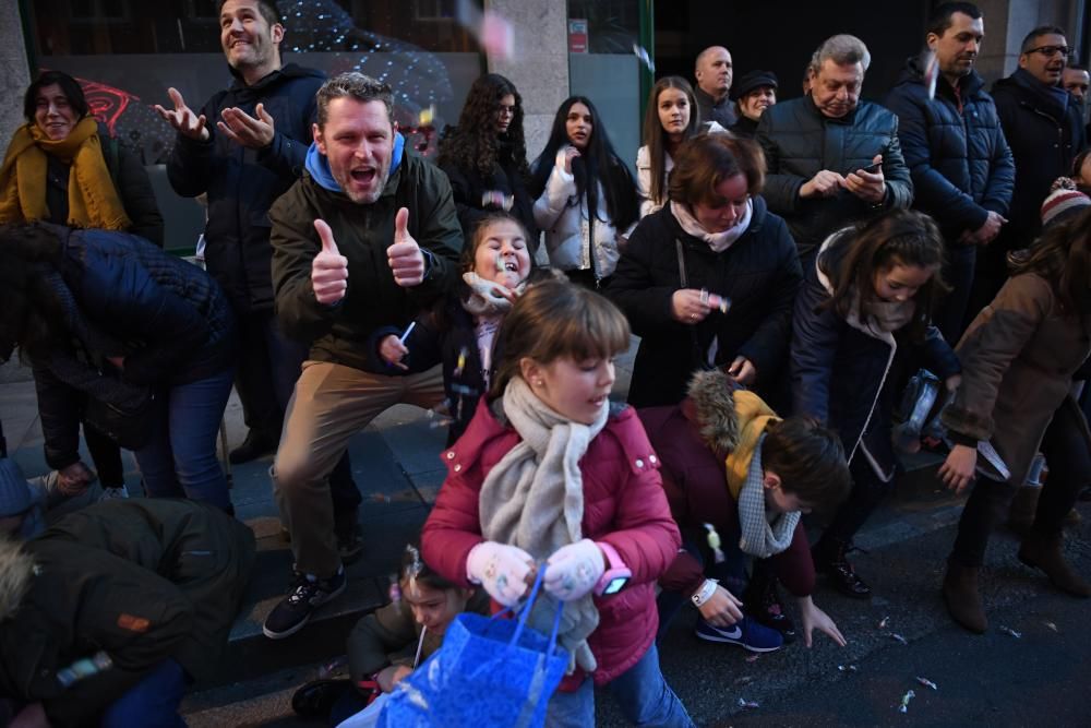 Cabalgata de los Reyes Magos en A Coruña en 2020