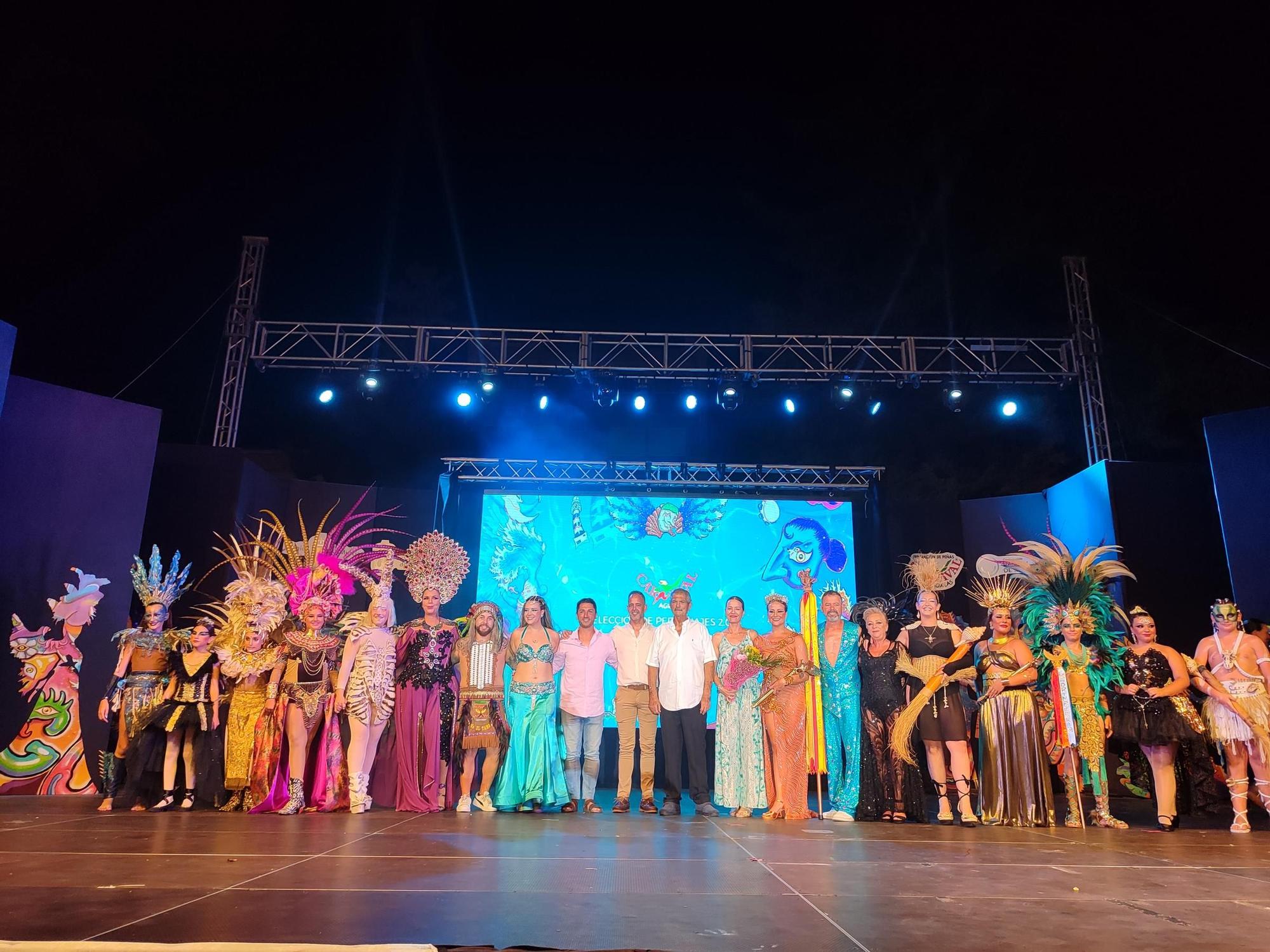 Gala de elección de personajes del Carnaval de Águilas 2025