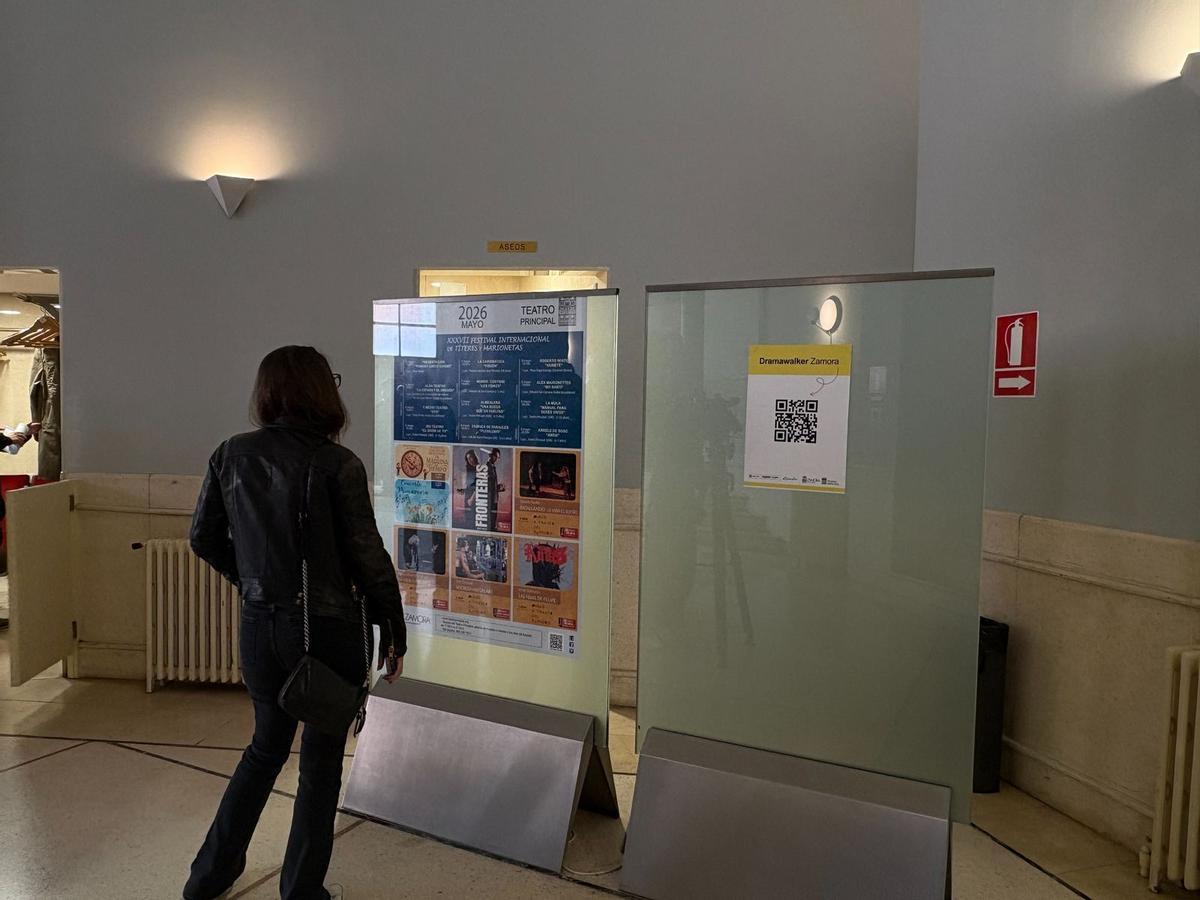 Acceso mediante códigos QR.