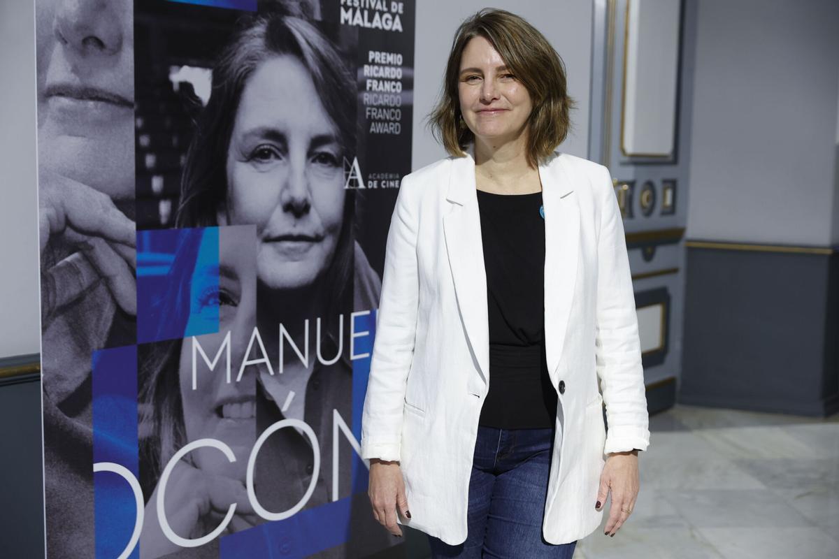 La directora de producción Manuela Ocón
