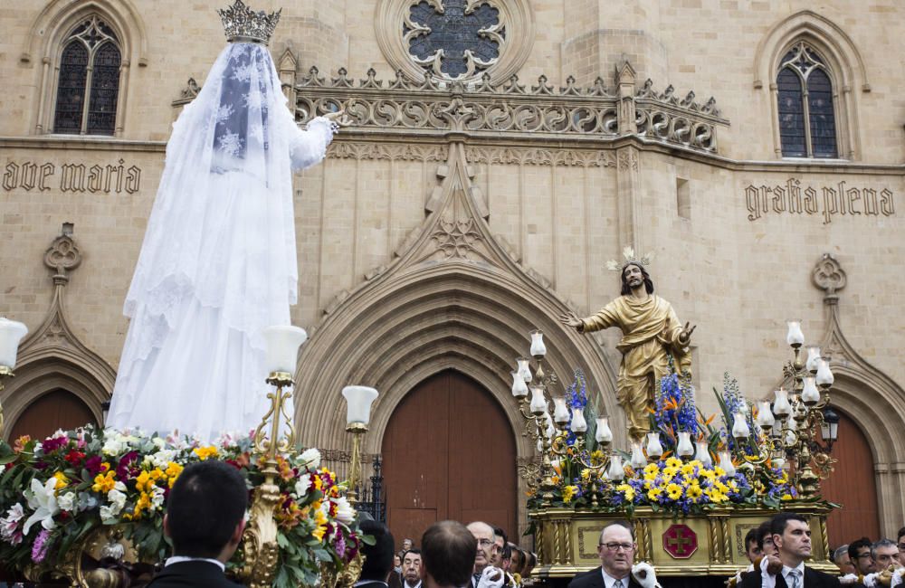 Procesión del Encuentro en la provincia de Castelló