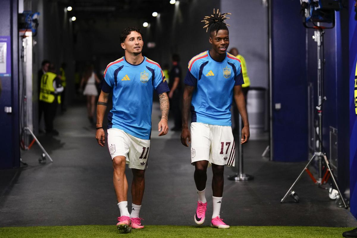 Yéremy Pino y Nico Williams están preparados para volver a los terrenos de juego