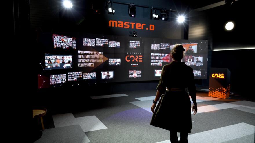 Una imagen de archivo de la sede de Master D en Zaragoza.