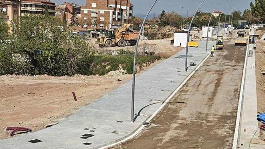 La continuació del carrer de Sant Maurici serà dedicat a Pilar Bertran.