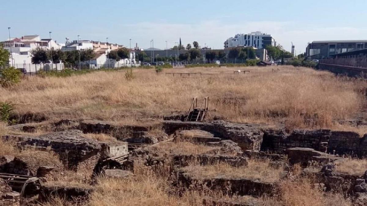Aspecto de los restos arqueológicos de Cercadilla.