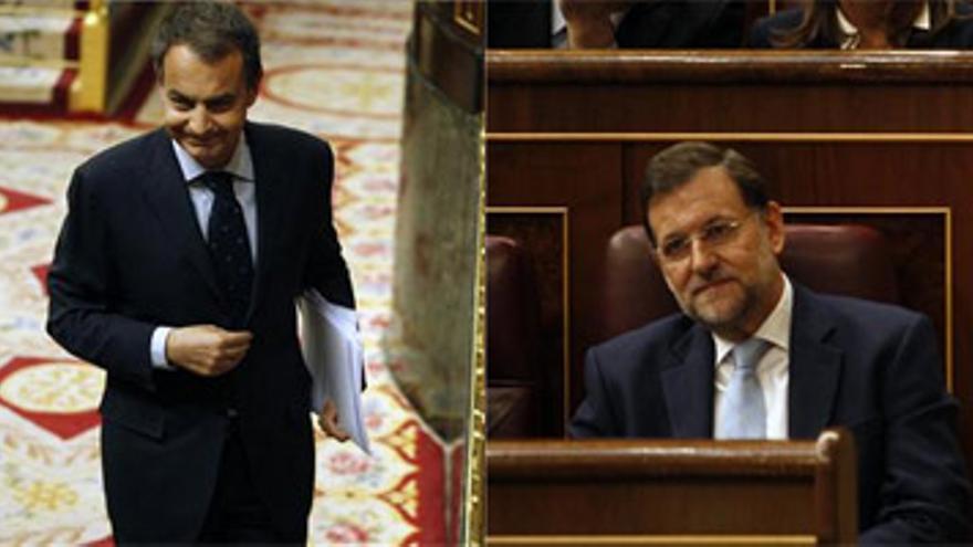 Zapatero y Rajoy pactan celebrar el debate sobre el estado de la nación el 12 y el 13 de mayo