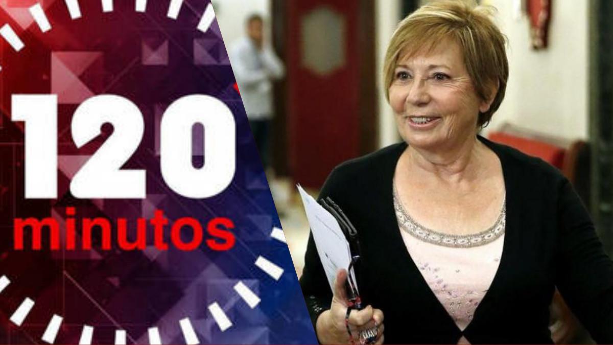 Celia Villalobos, la próxima invitada de '120 minutos', el programa presentado por María Rey en Telemadrid