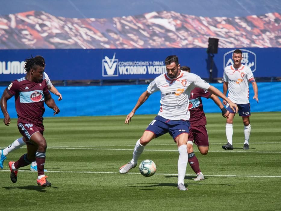 Las mejores imágenes del Osasuna - Celta. // Eduardo Sanz Nieto (LOF) | Villar López (EFE)