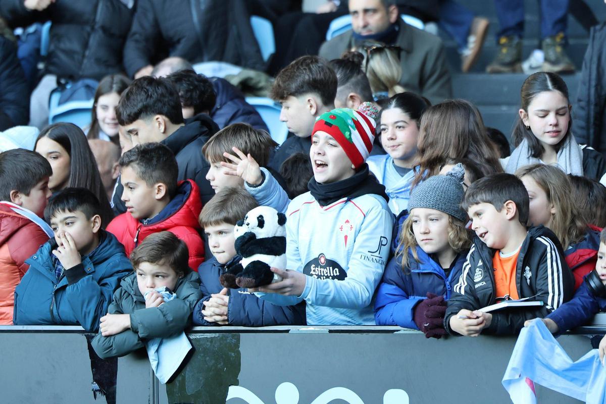 Un regalo de los 'Reyes Celestes': fiesta en el entreno a puertas abiertas en Balaídos