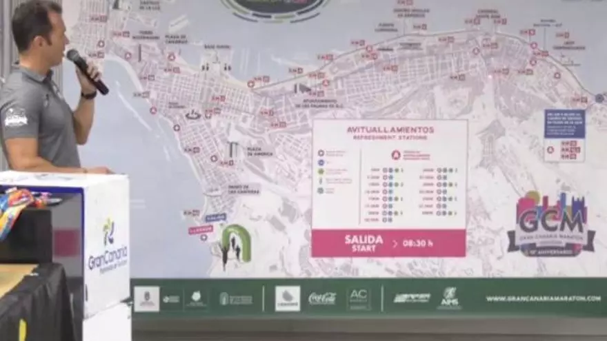 Presentación del Cajasiete Gran Canaria Maratón 2019