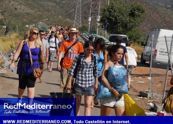 LOS FIBERS  SE MARCHAN DE LA ZONA DE ACAMPADA DEL FIB (2009)