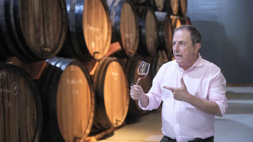 Rafael Poveda, un apasionado del vino y del fondillón en particular. Áxel álvarez