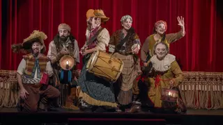 "Farra", un cabaret barroco que celebra el teatro a través de la lectura