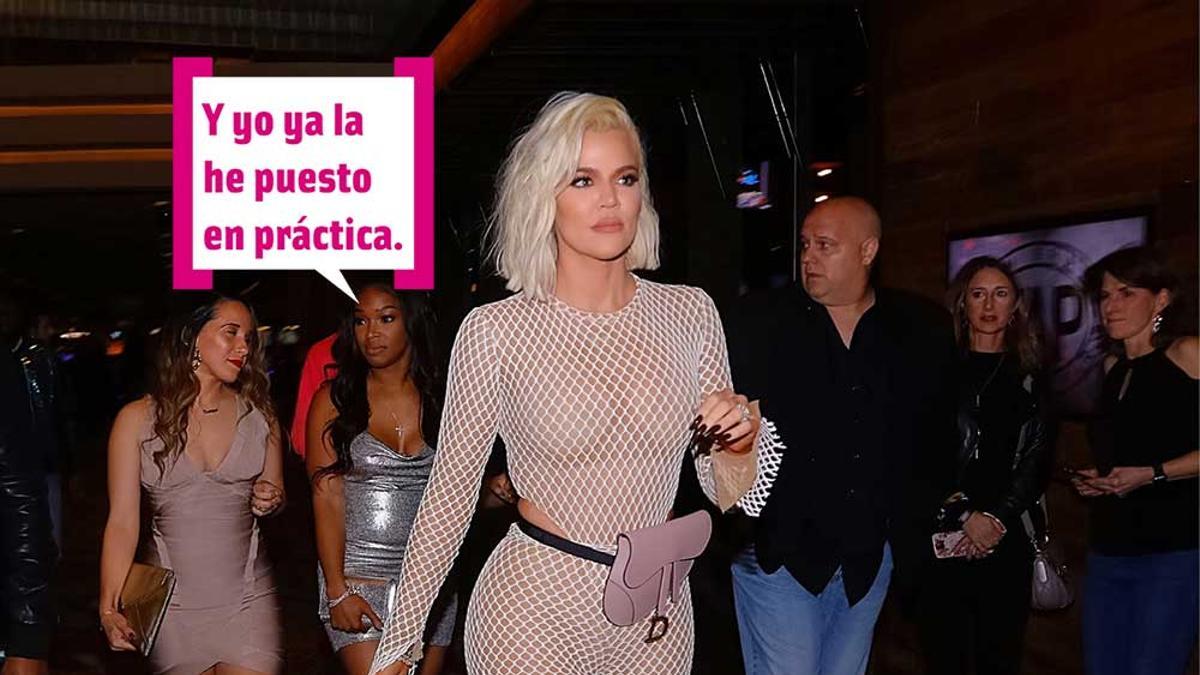 Como 'la' Rosalía: Khloé Kardashian toca el piano con uñas XXL