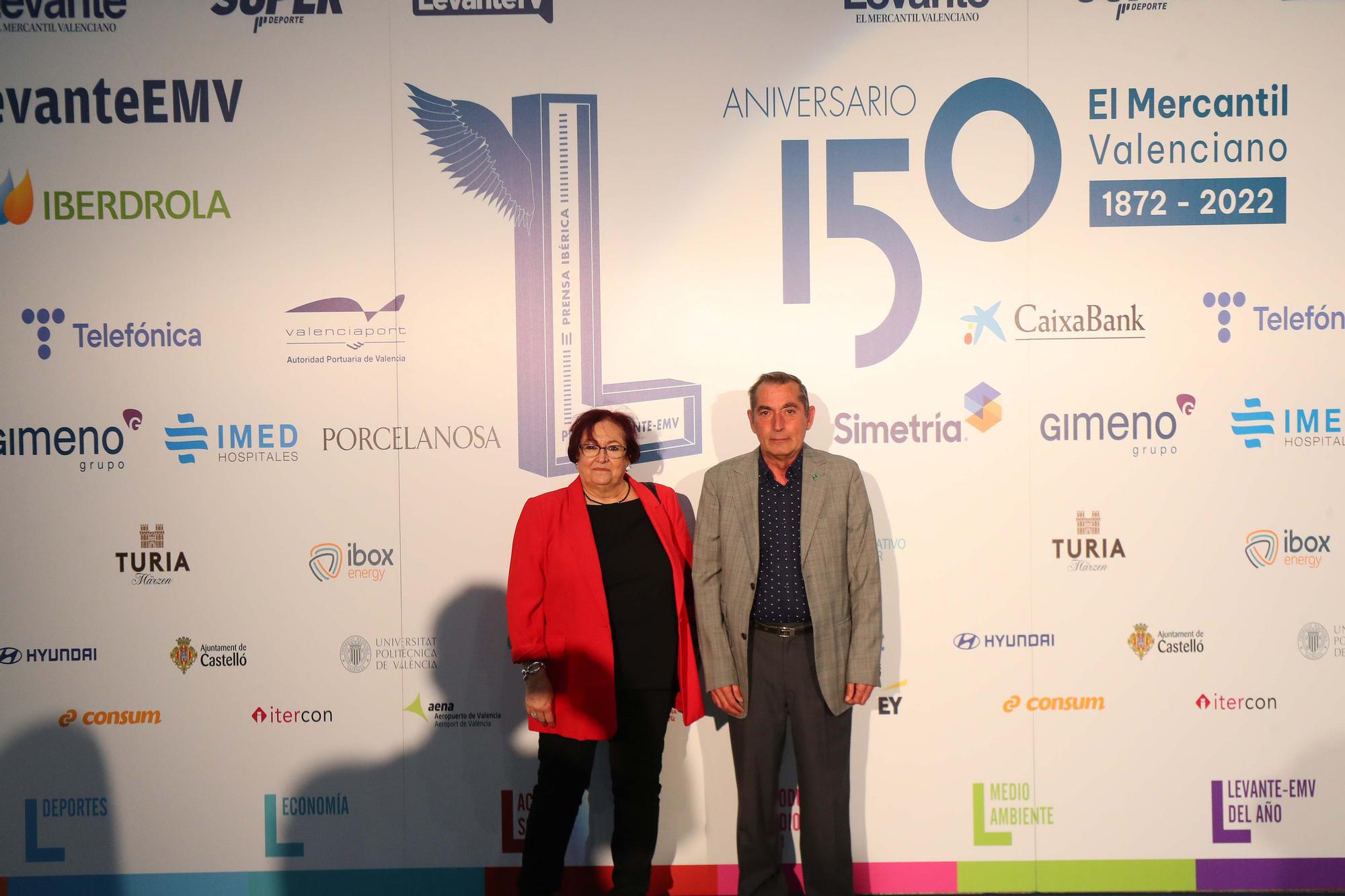 Todas las fotos de la gala de entrega de los premios Levante-EMV - 150 Aniversario