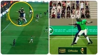 ¡Lío en Arabia con el VAR 3D! Se confunde de equipos y anula un gol legal