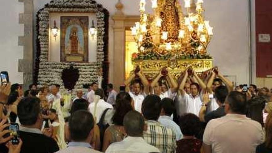 Fervor y devoción por la patrona de la localidad