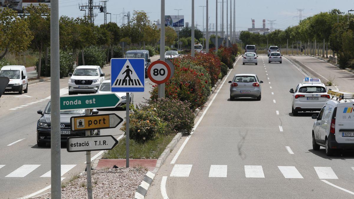 Imagen de la Ronda Este de Castelló.