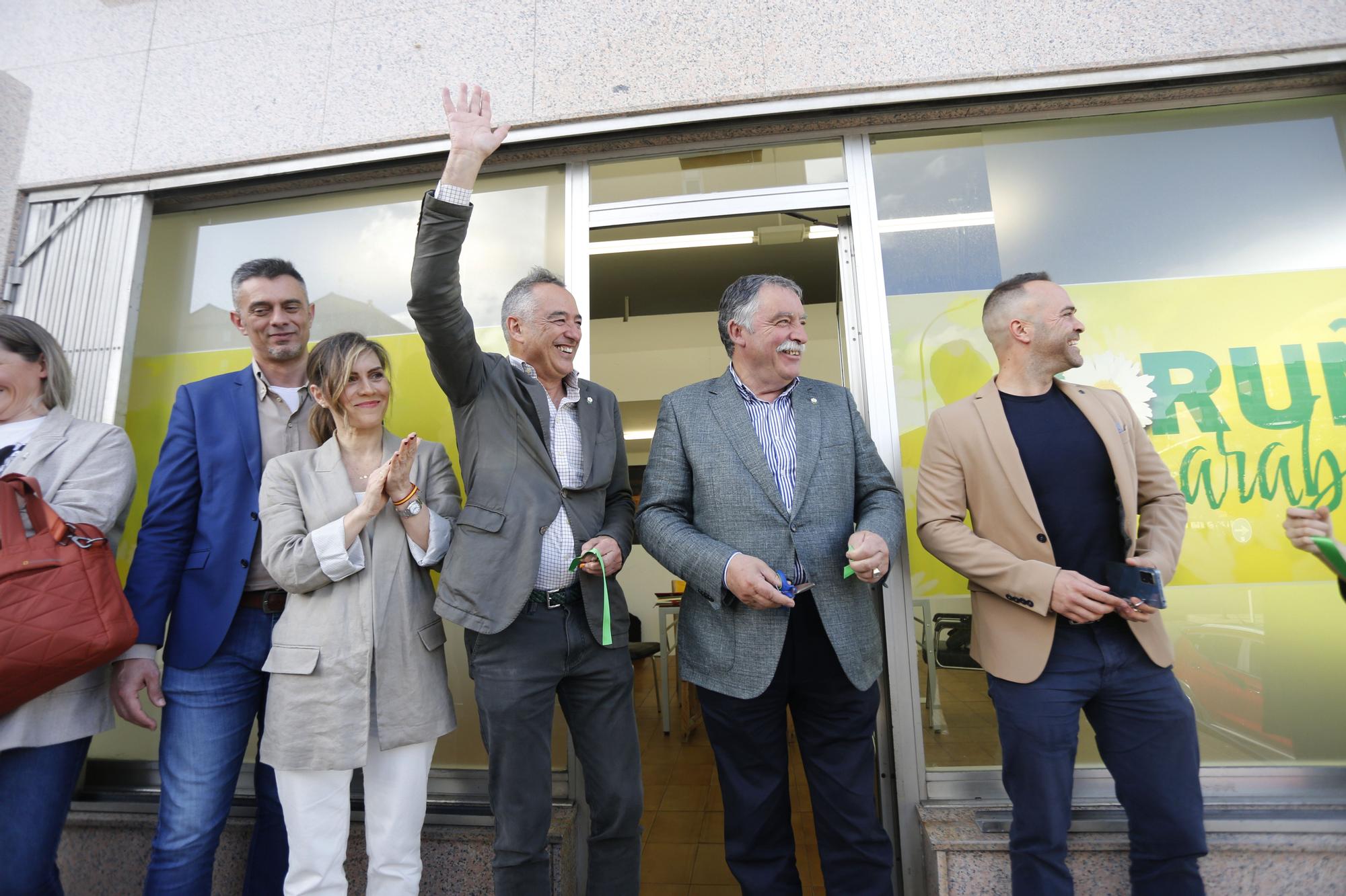Alternativa dos Veciños inaugura su local en A Coruña