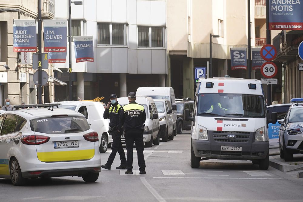 Incendi al col·legi La Salle de Girona