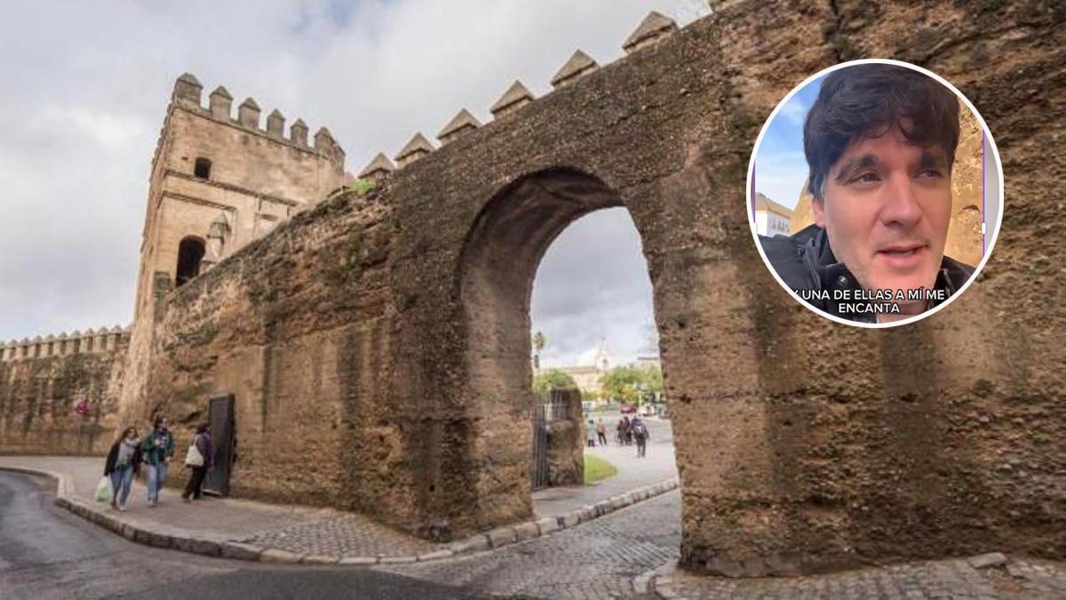 Vídeo | Rancio pone el foco en un detalle “escondido” de la muralla de La Macarena