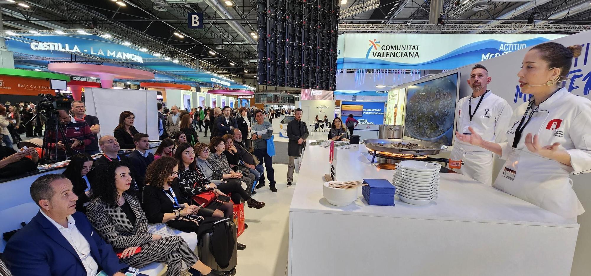 Así se ha mostrado la Safor en Fitur de Madrid.