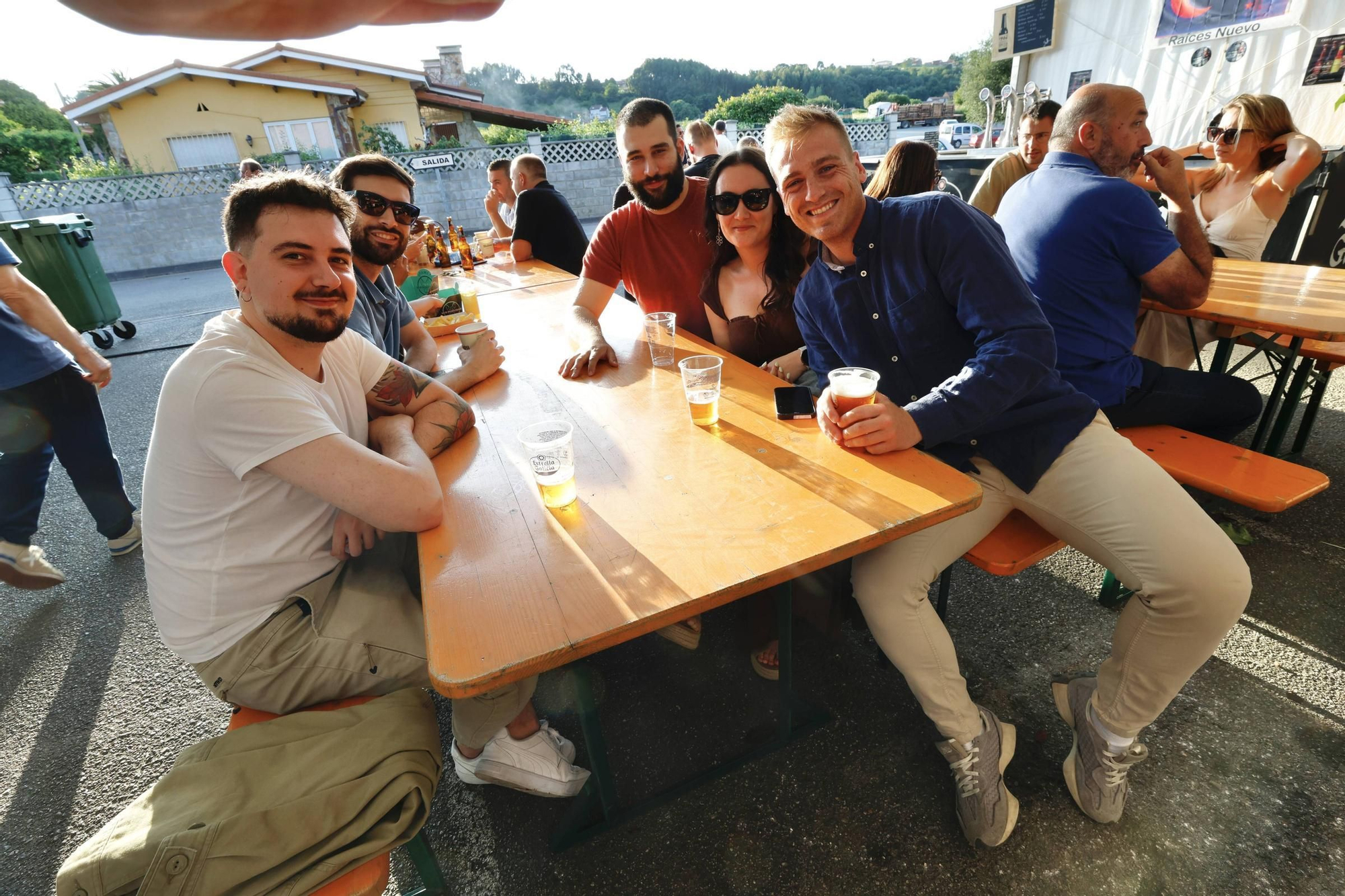 EN IMÁGENES: Así fue la inauguración del Festival de la Cerveza de Castrillón