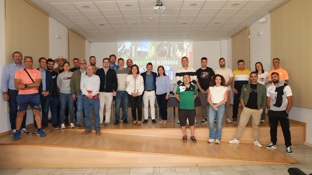 Imagen de la presentación de la cuarta edición del programa Azulea.
