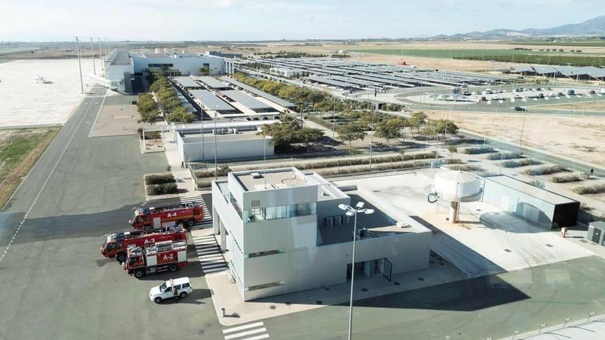 Vista genérica de las instalaciones del Aeropuerto Internacional de Corvera.