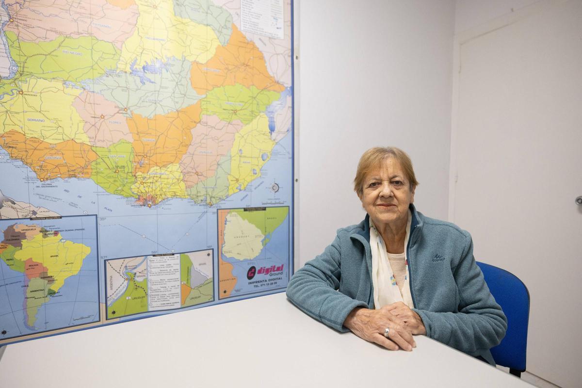 Alda Yurramendi, presidenta de la Asociación de Uruguayos en Ibiza.