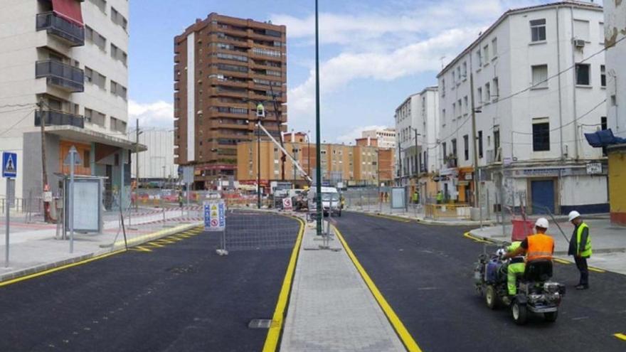 Las calles por las que discurren las obras.