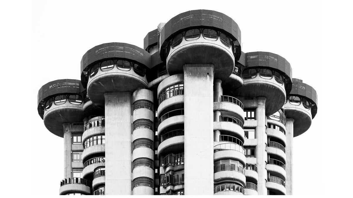 Las Torres Blancas de Madrid son uno de los mayores exponentes del brutalismo español.