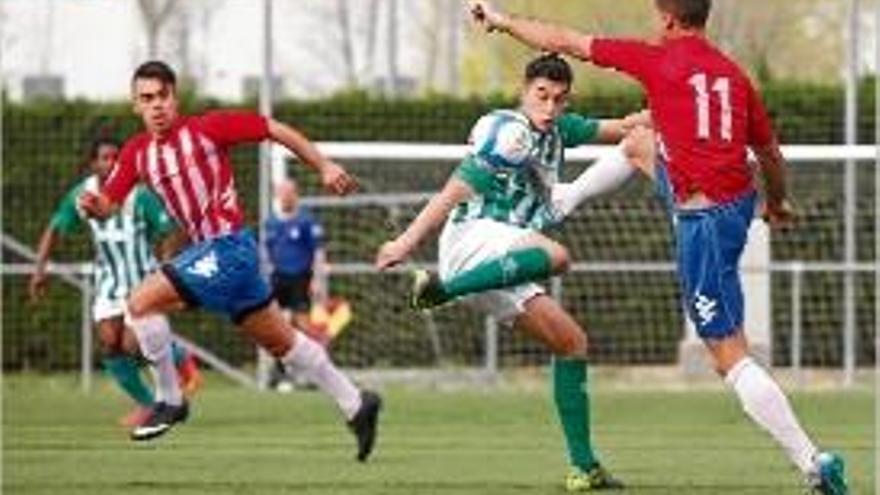 El Girona B va endur-se el duel gironí davant la Jonquera.