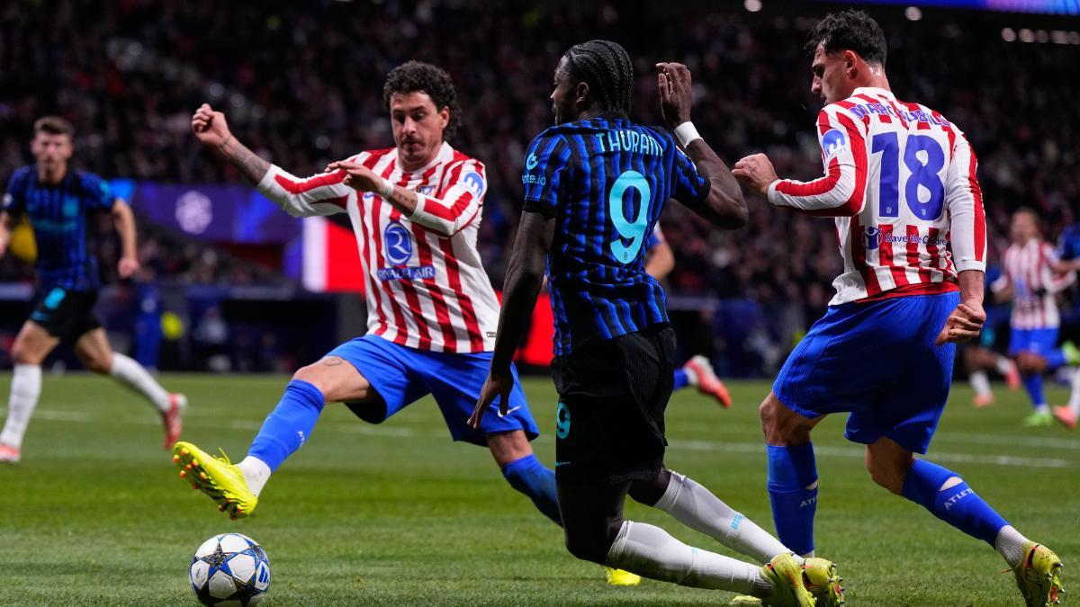 Giménez fue el héroe de la jornada para los colchoneros