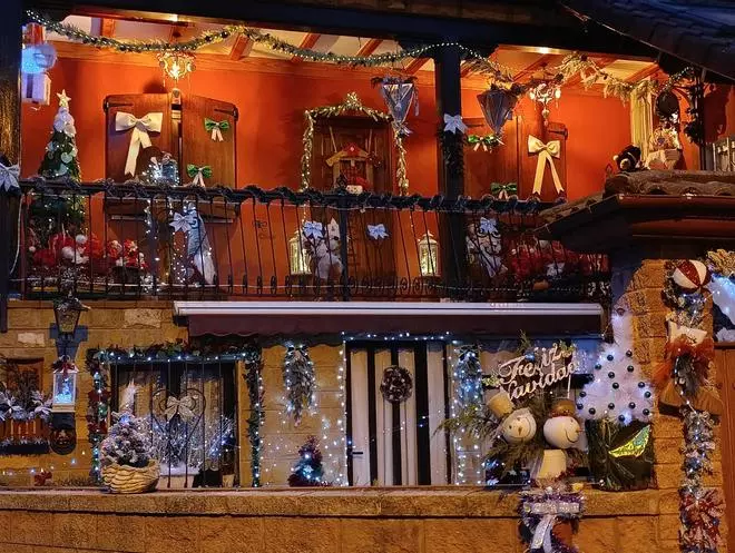 El Cuto, en Siero, un pueblo de cuento por Navidad