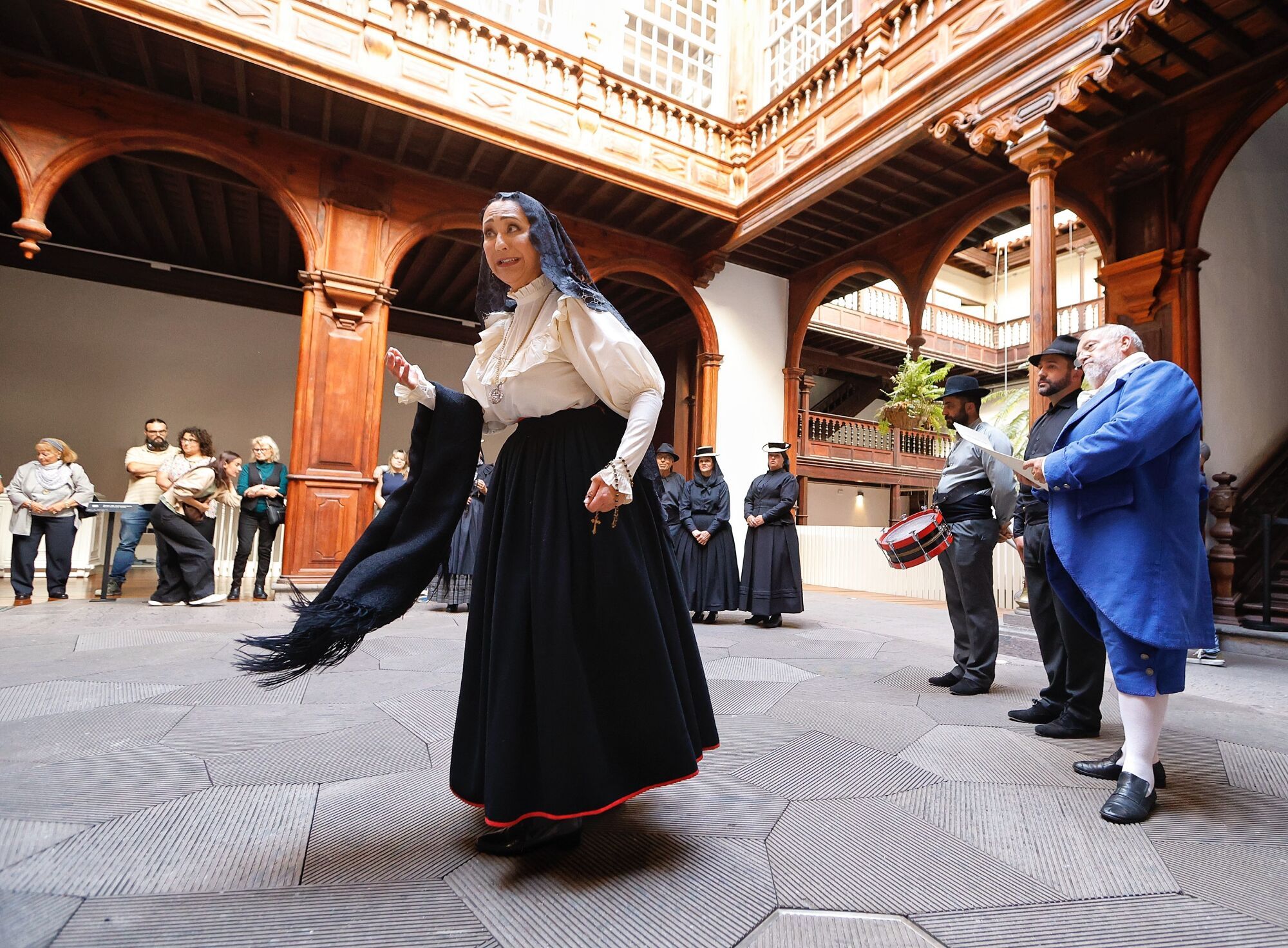 Recreación del milagro del Señor de las Tribulaciones
