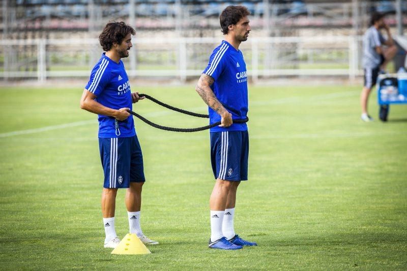 Entrenamiento del Real Zaragoza del 24 de julio