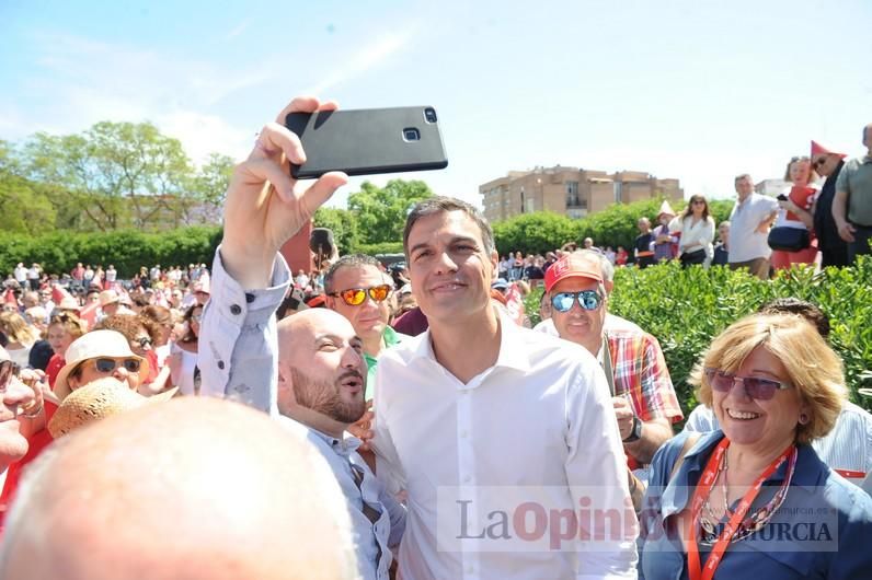 Pedro Sánchez en Murcia