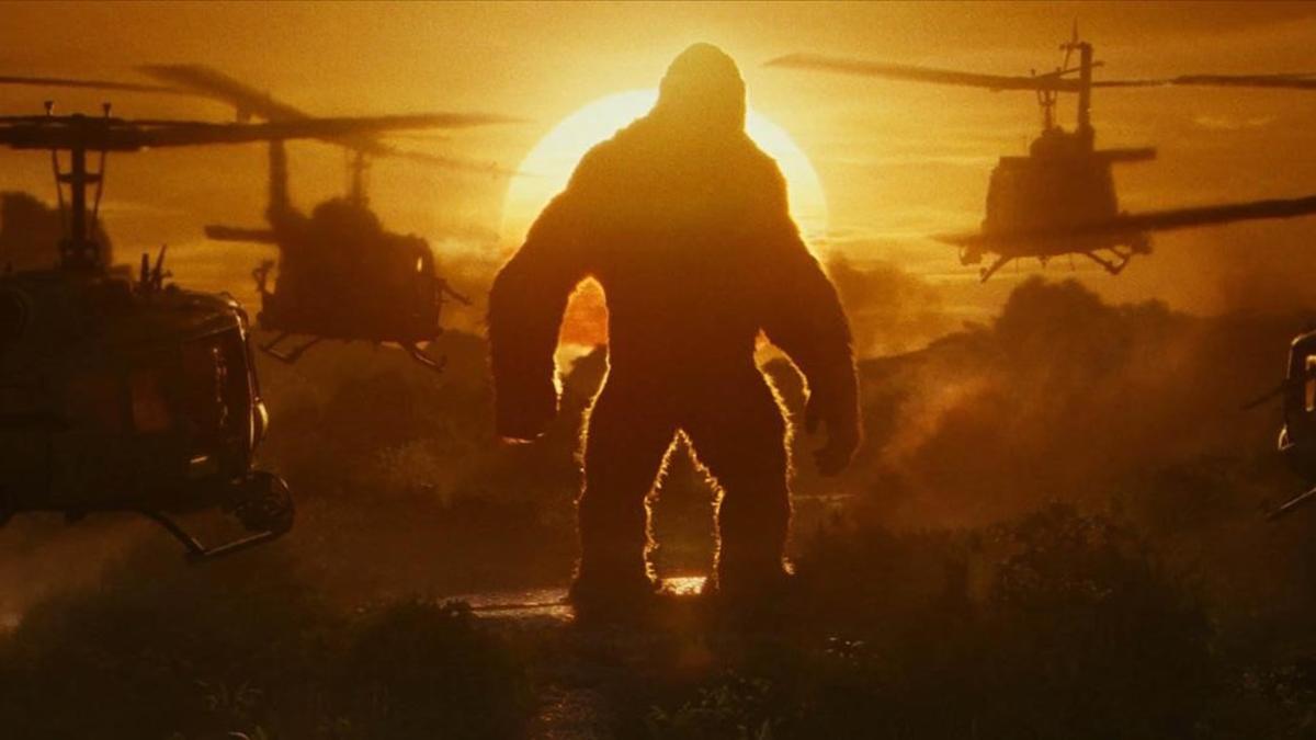 Una imagen promocional de 'Kong: La Isla Calavera'.