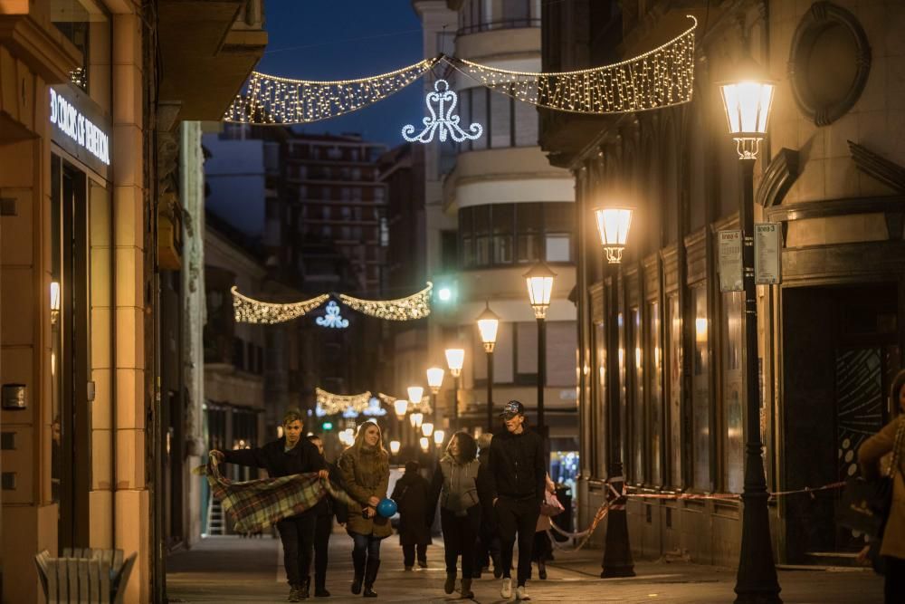 Encendido luces de Navidad