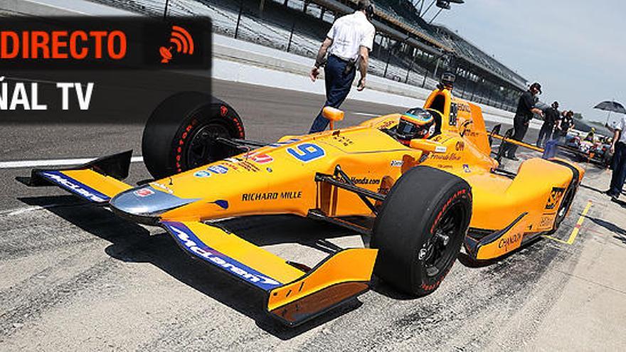 Sigue en directo las pruebas libres de Alonso en la Indy Car