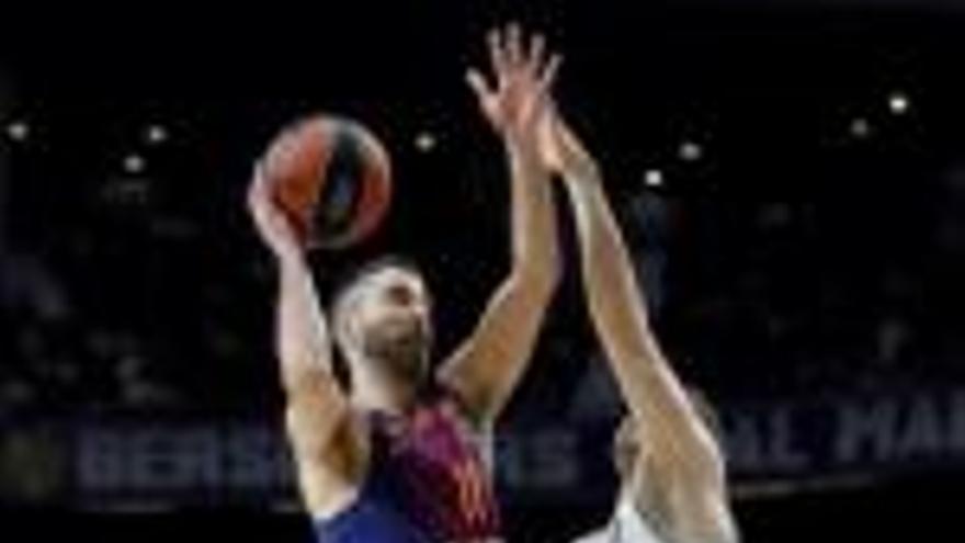 Eurolliga El Madrid derrota el Barça gràcies a la seva bona defensa (87-75)