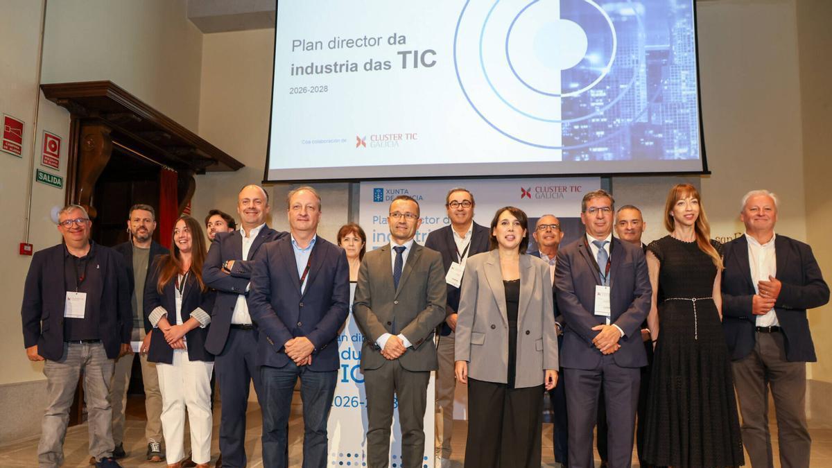Acto de presentación del plan director de la industria de las TIC.