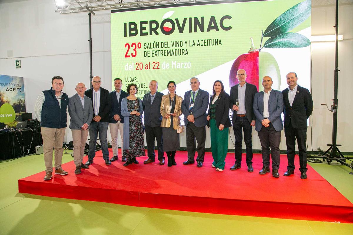 Galardonados en la última edición del Salón del Vino y la Aceituna.