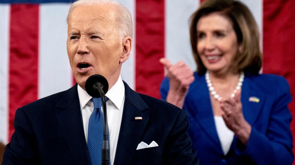 Joe Biden y Nancy Pelosi