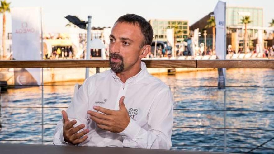 «Estoy orgulloso de formar parte de la que es la mejor Volvo Ocean Race»