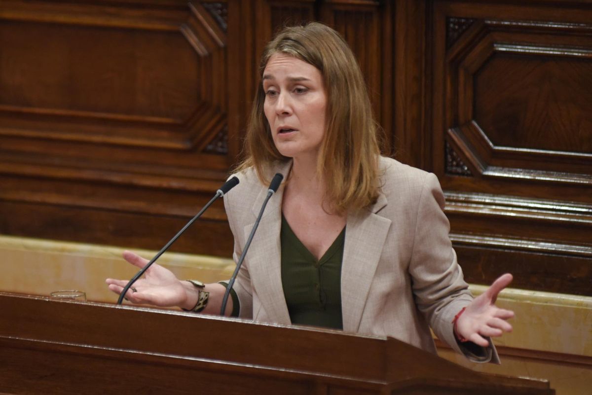 La portavoz de los Comuns, Jessica Albiach