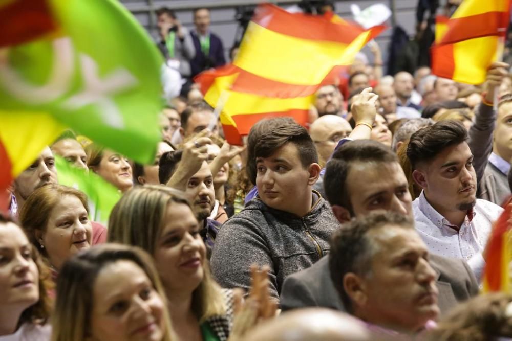 Acto de campaña de Vox en Murcia