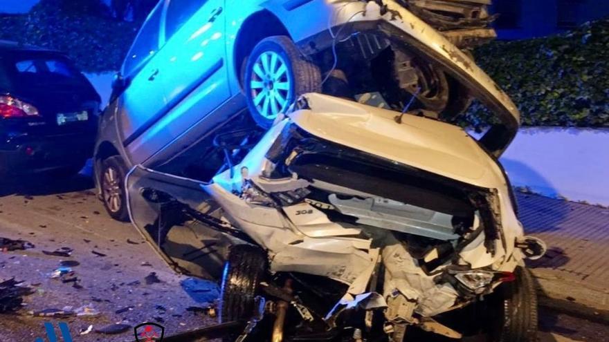 Un herido tras un choque de madrugada en Torremolinos